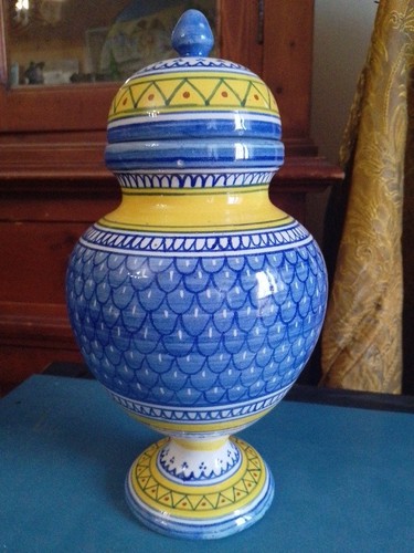 Vaso ceramica bubani faenza - vaso,