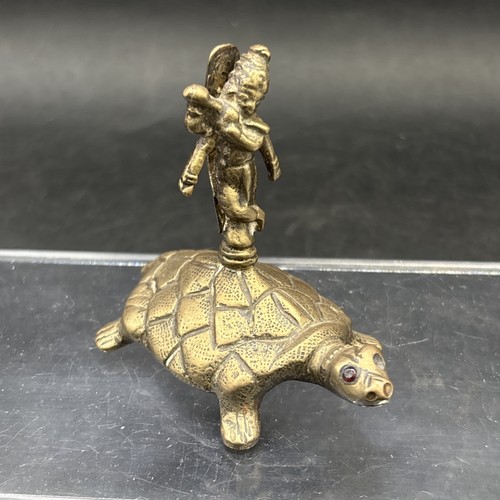 Kachhapa brass totem - kachhapa,