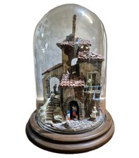 PRESEPE IN CAMPANA DI VETRO