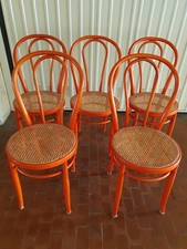 Sedia THONET arancione in