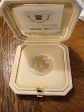 Monete vaticano euro oro - 10,