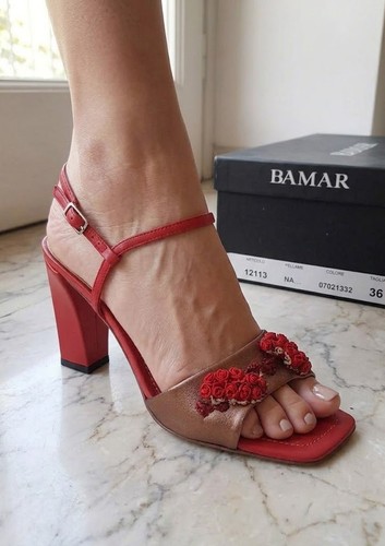 Sandolo rosso bamar - rosso,