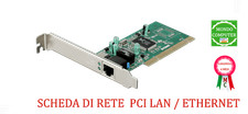 SCHEDA DI RETE PCI LAN / ETHERNET 10 / 100