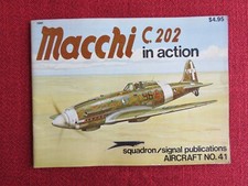 LIBRO REGIA AERONAUTICA AEREO MACCHI C202 SQUADRON SIGNAL PUBLICATION AIRCRAFT41