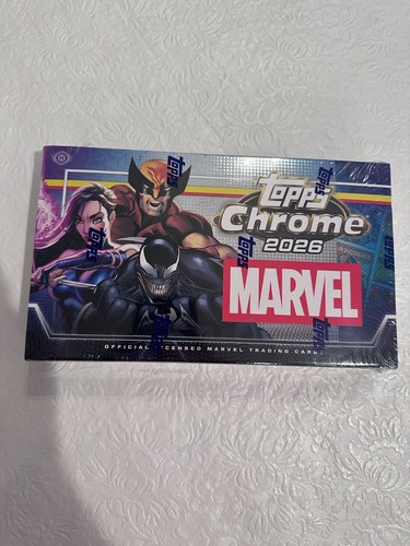 2026 topps chrome marvel - topps,