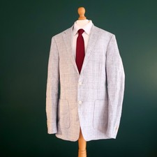 Giacca blazer uomo puro lino