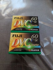 2 pz Fuji DVC DVM60 ME Mini DV