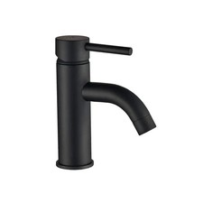 Miscelatore per lavabo nero