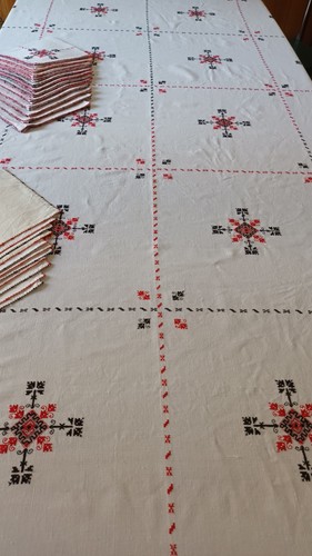 Hand embroidered rectangular - embroidered,