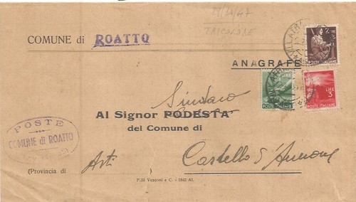 Roatto 1947 - roatto, 29.10.1947