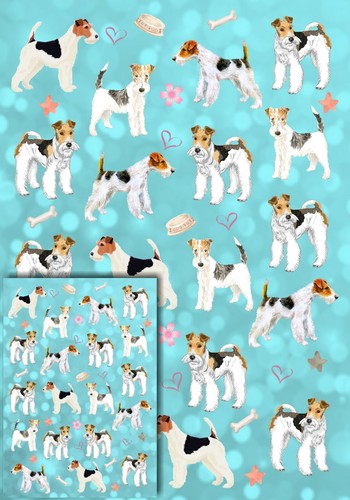 Carta regalo cane wire - cane,