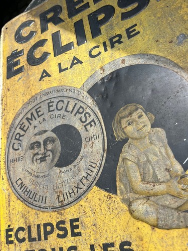 Plaque publicitaire ancienne - publicitaire,