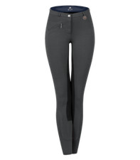 PANTALONE DA EQUITAZIONE DONNA FUN SPORT MISURA 46 COLORE ASFALTO/NERO