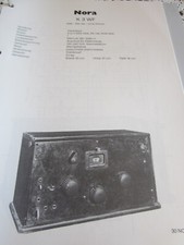 Schema elettrico N Radio Nora