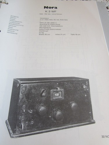 Schema elettrico radio nora - schema, n