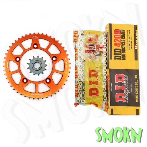 Kit catena pignone - pignone, ktm
