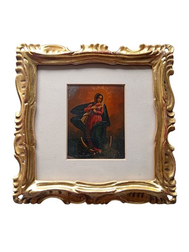 Antico dipinto su rame - antico,