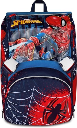 Zaino scuola spiderman rosso - zaino,