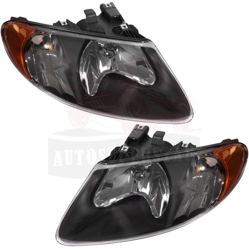 Pair headlights headlamps - headlights,