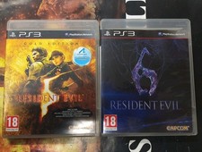 RESIDENT EVIL 5 GOLD EDITION + RESIDENT EVIL 6 PS3 PAL ITA USATI