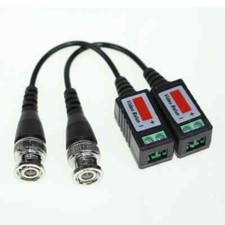 Video Balun 1 canale ricetrasmettitore video passivo (set di 2)