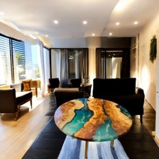 Tavolino da caffè epossidico