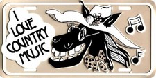 I LOVE COUNTRY MUSIC METAL