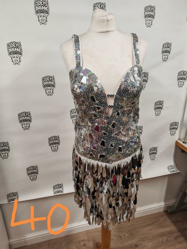 Abito con paillettes drag - abito,