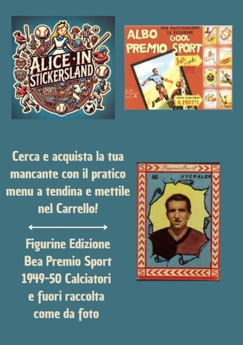 Figurina bea premio - bea, b.e.a.