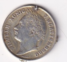 germania stati - wurttemberg -1 gulden 1841 Guillaume Ier