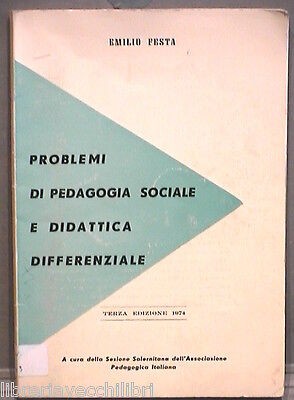 Problemi pedagogia sociale - di,
