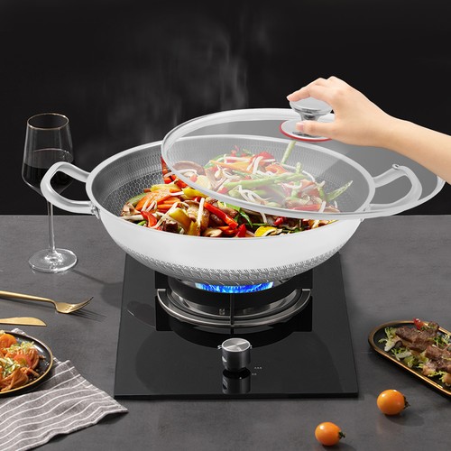 Padella acciaio inox - acciaio, 33,5