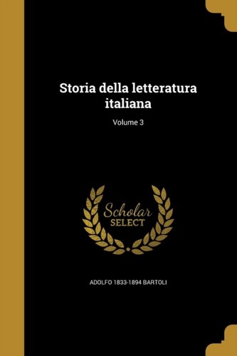 Bartoli storia della - -,