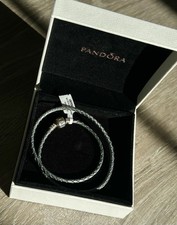 Pandora Gray Double Wrap