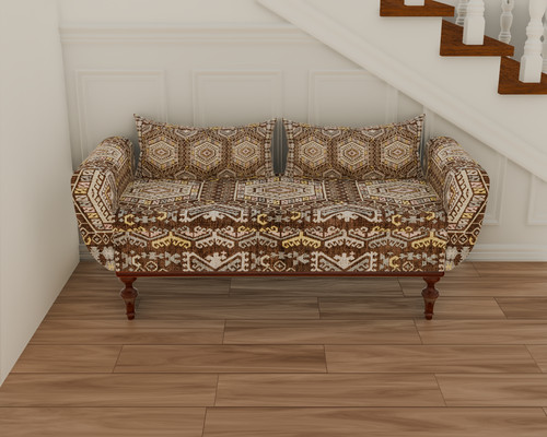 Panca ottomana marrone - , salotto