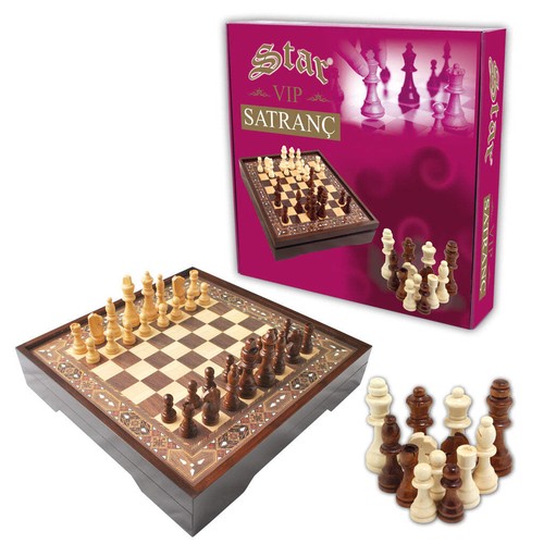 Set scacchi vip - di, noce