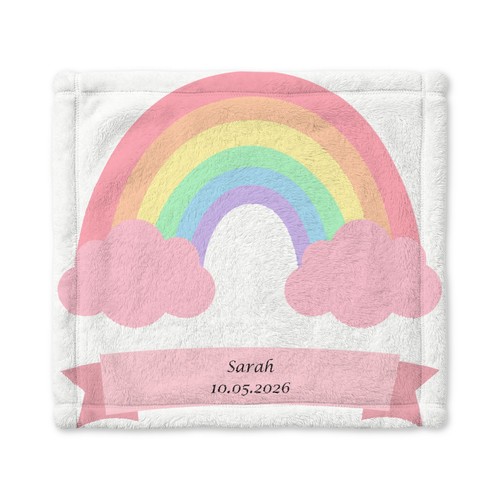 Coperta arcobaleno pastello - coperta,