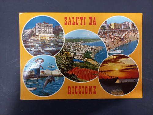 Cartolina saluti riccione - cartolina,