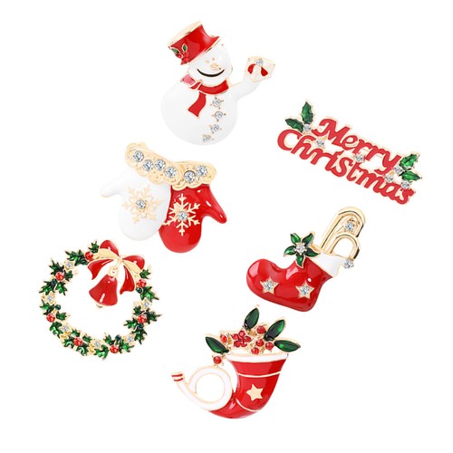 Pezzi spille di natale - ,