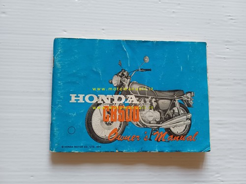 Honda 500 four 1972 - cb, k1