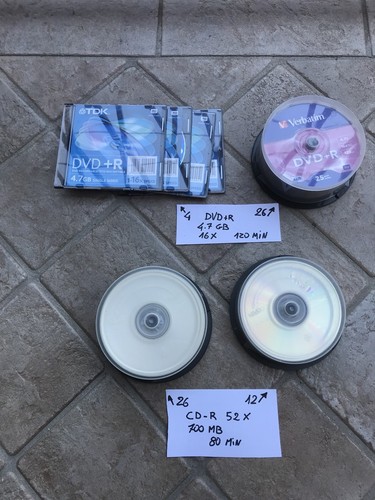 Dvd vergini 120 minuti - +,
