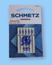 Confezione 5 pz AGHI SCHMETZ UNIVERSALI PER MACCHINA DA CUCIRE - misure assorite