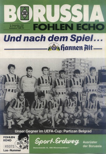 Iii 87 borussia - ec, 86/87