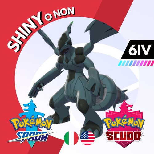 Zekrom shiny non iv - zekrom, o