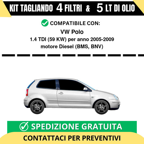 Tagliando per polo 4 - per, tdi