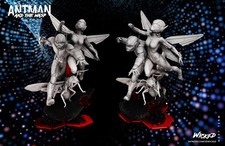 Antman vs The Wasp, Marvel, 1/4-1/24, scultura, personaggio, non dipinto, stampa 3D,