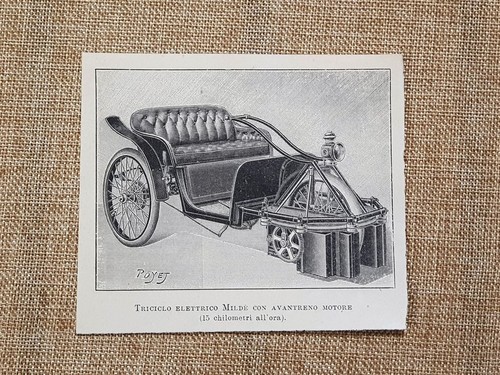 Triciclo elettrico milde - triciclo,