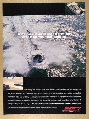 1997 boston whaler conquest - 23,