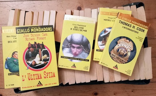 Lotto giallo mondadori - giallo,