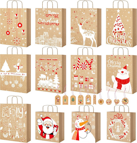 Sacchetti regalo natale - sacchetti,